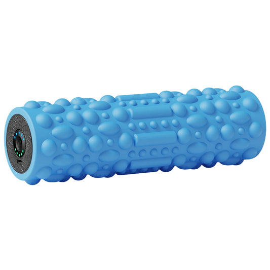 Electric Vibrating Foam Roller Massage Column 5 Modes Rechargeable Muscle Roller