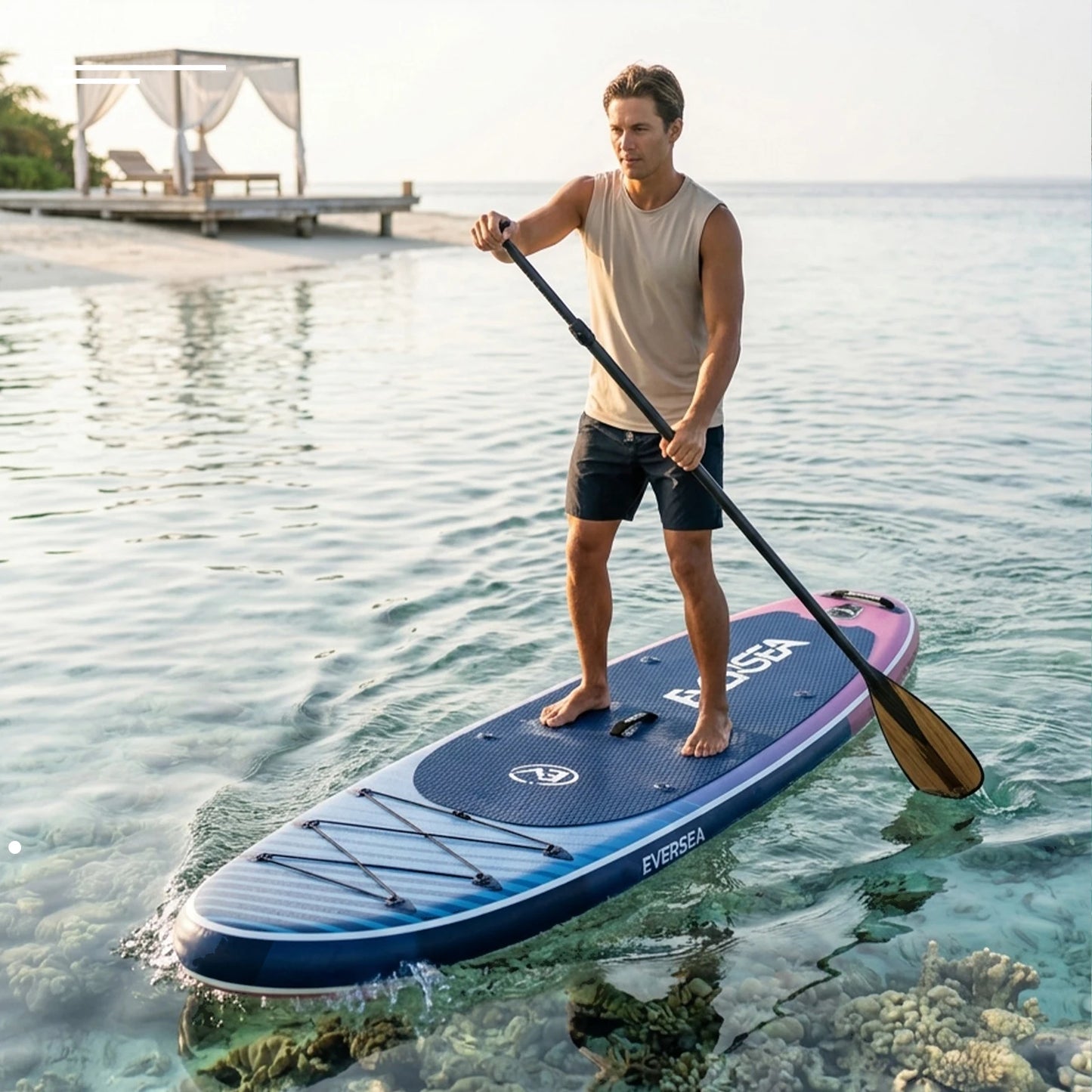 Eggory Inflatable Stand Up Paddleboard Family Friendly For Travel