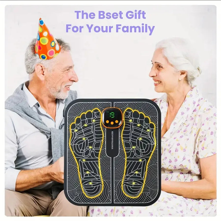 EMS Foot Massager With Remote Control For Muscle Relaxation And Leg Massage