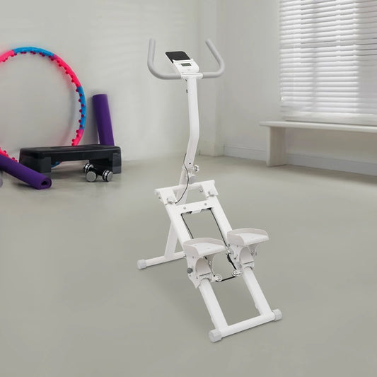 High-concerned Foldable Stair Stepper With Three-Stage Heavy-Duty Resistance And Angles