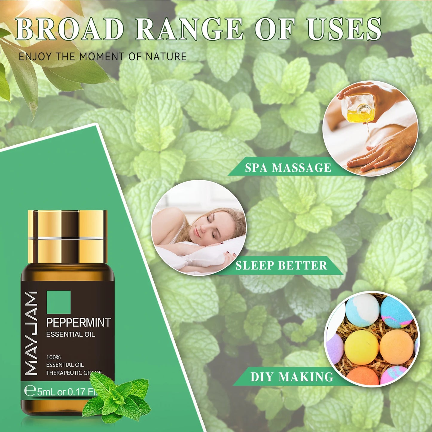 MAYJAM 35 Piece Set Essential Oils for Humidifier Diffuser Air Fresheners