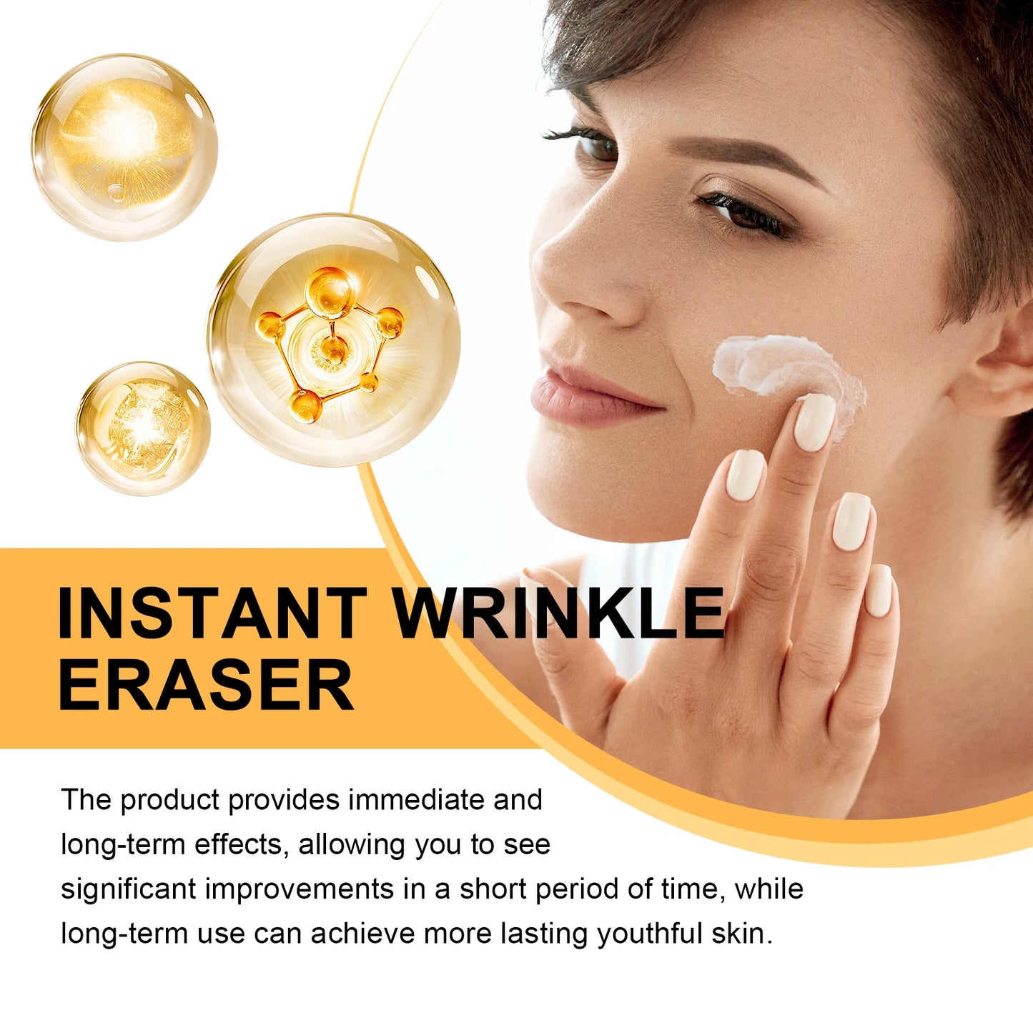 Hoygi Retinol Cream With Hyaluronic Acid For Forehead Lines And Pores Tightening