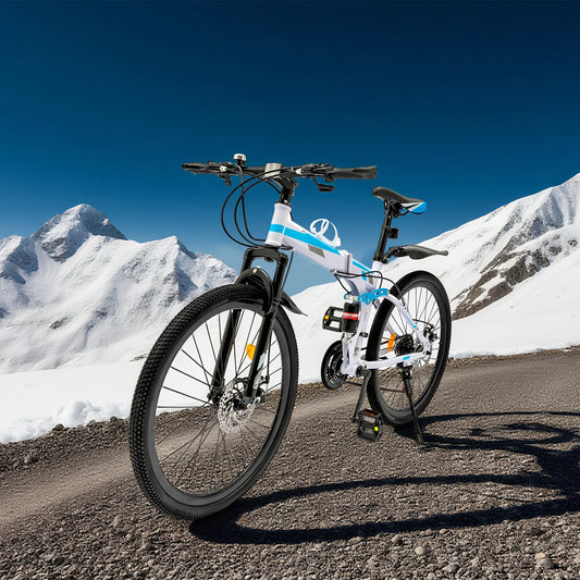 21 Speed Foldable Mountain Bike 26 Inch For Commuting Fitness And Racing