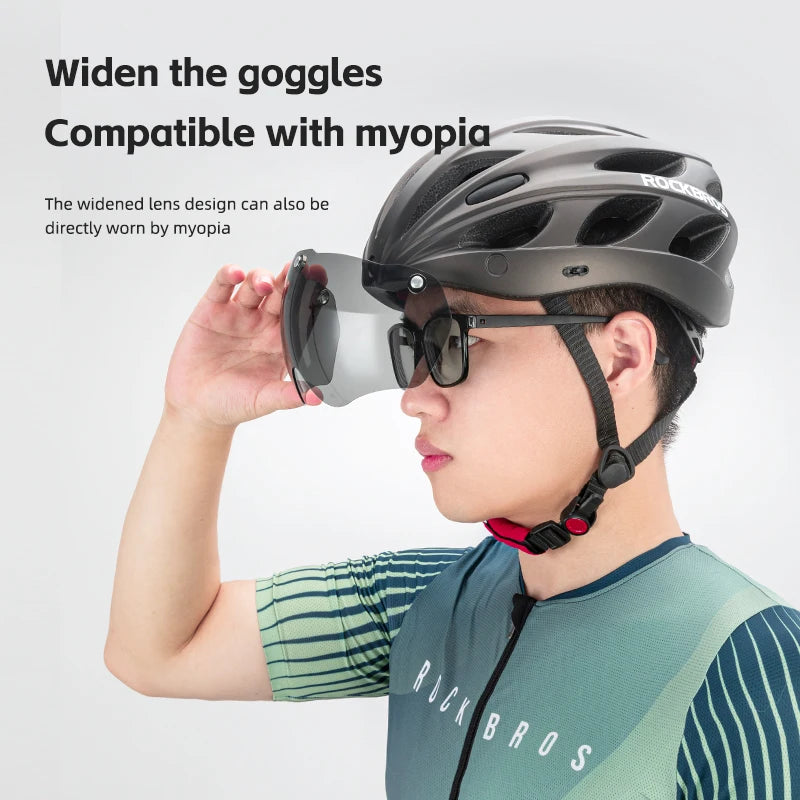 ROCKBROS Cycling Helmet Lightweight Integrated Safety Helmet