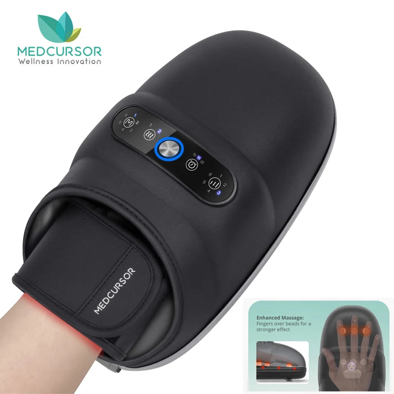 Wireless Electric Hand Massager With Air Compression Palm Acupoint Massage