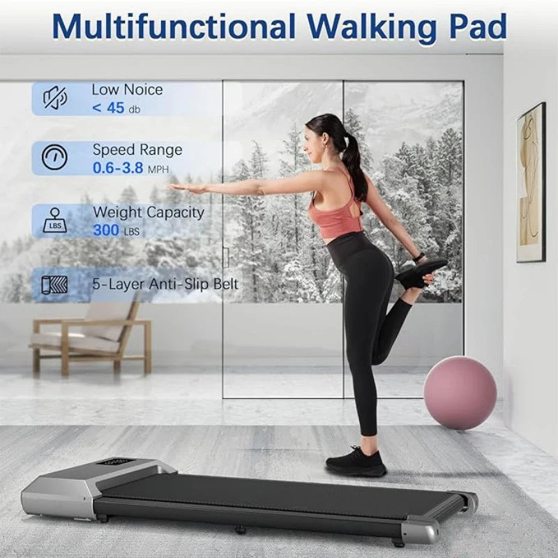 Superun 300lbs Home Treadmill 2.5HP Walking Running Fitness Machine