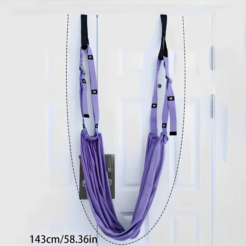 Adjustable Aerial Yoga Strap for Stretching and Flexibility Training