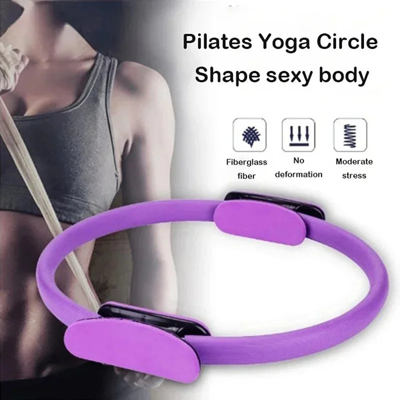 Pilates YogaCircle ForBack BackToning PelvicFloor Shaping ResistanceTraining CoreActivation PostureSupport DurableDesign