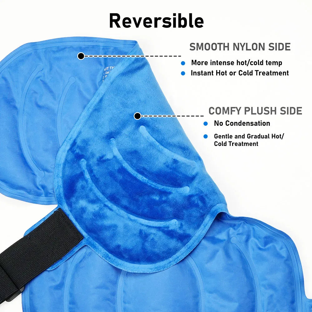 Hign-concerned Shoulder Ice Pack Wrap For Hot Cold Therapy Pain Relief And Support