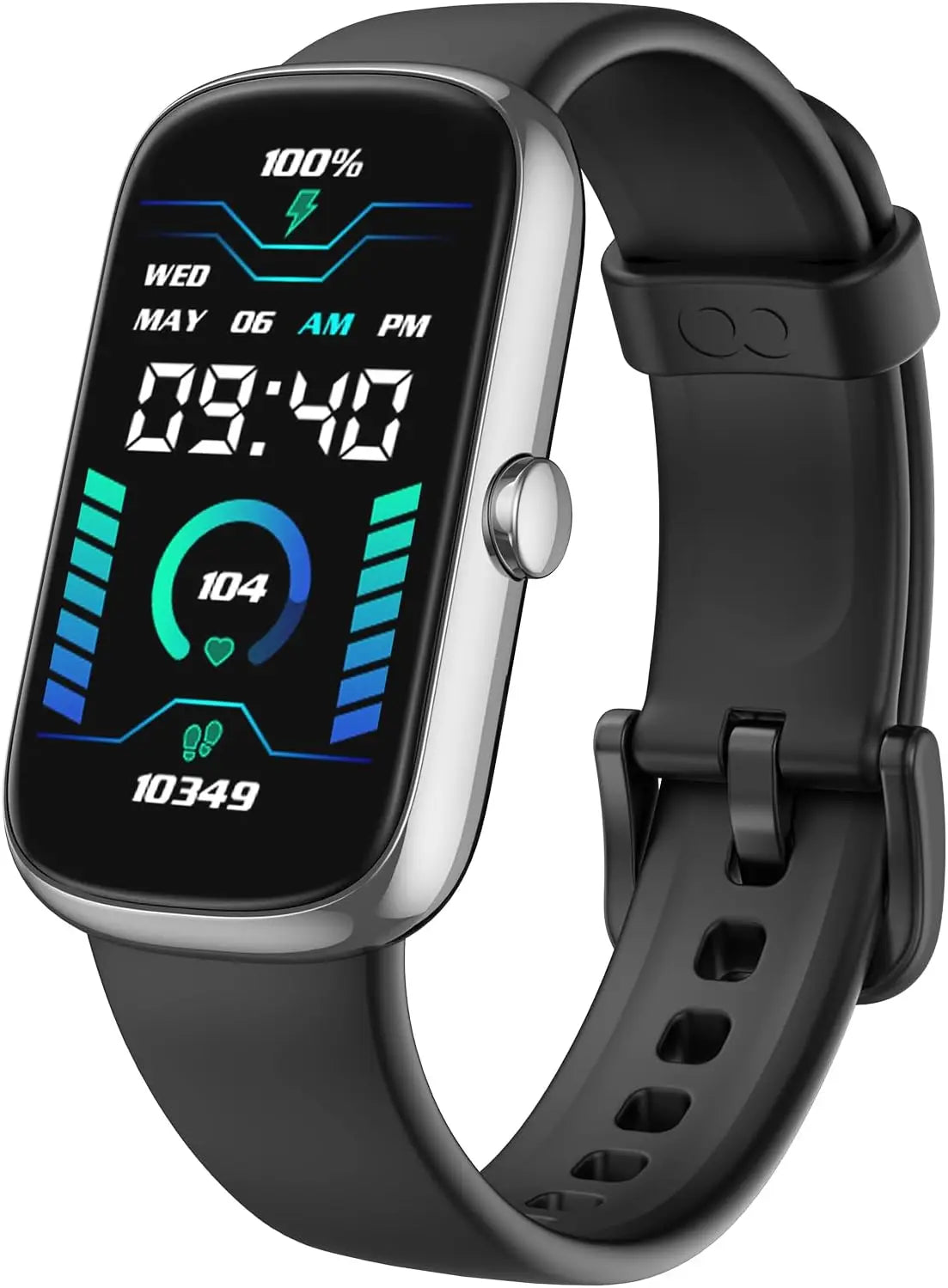 Anyloop Fitness Tracker With Heart Rate Blood Oxygen Sleep Monitor