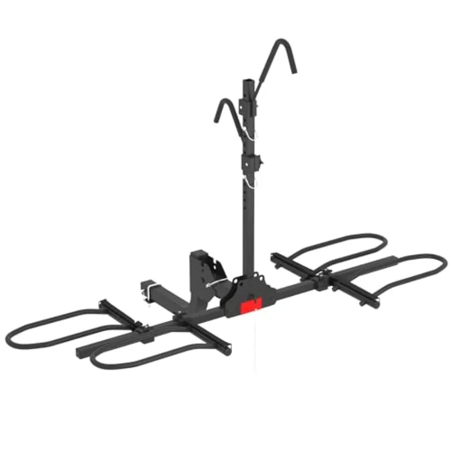 Hitch Bike Rack Wobble Free Smart Tilting Folding 2 Bike Carrier Fat Tire EBikes