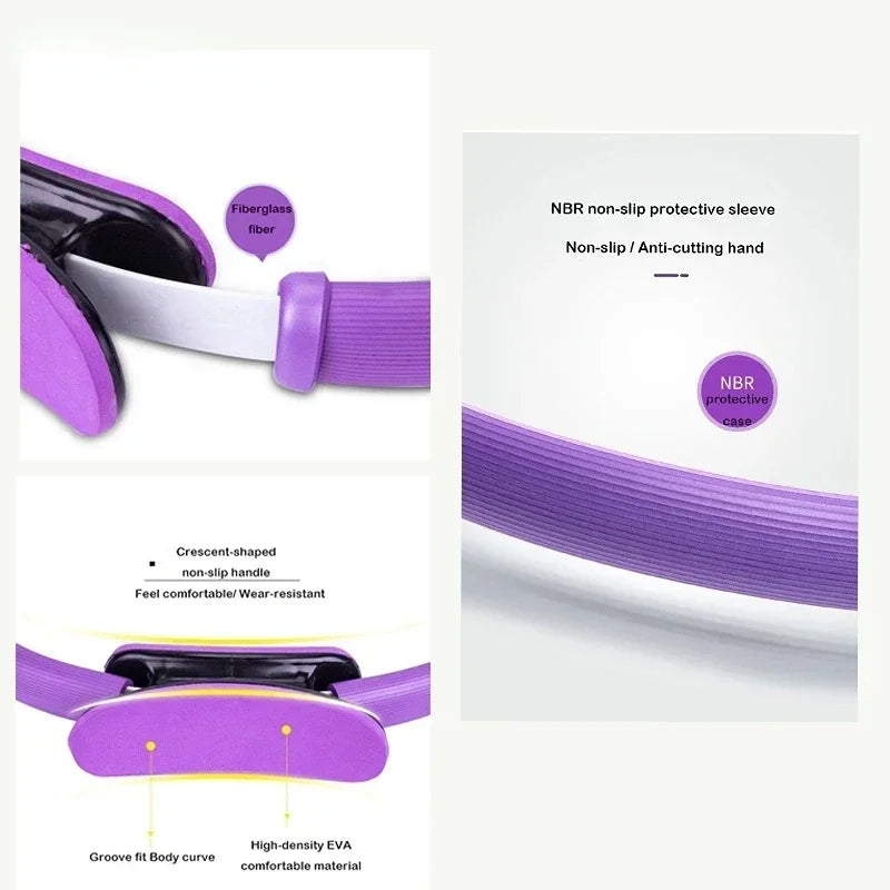 Pilates YogaCircle ForBack BackToning PelvicFloor Shaping ResistanceTraining CoreActivation PostureSupport DurableDesign