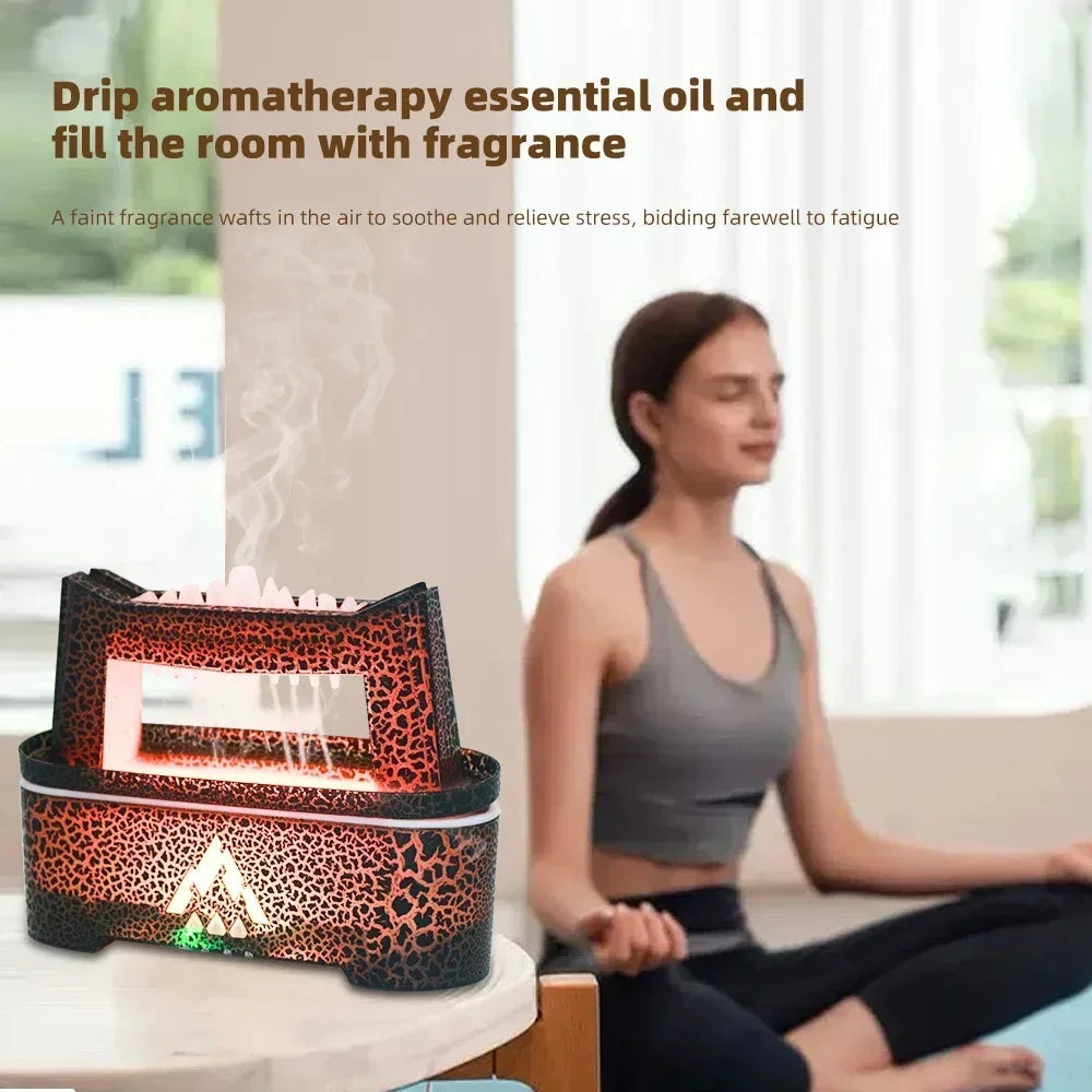 Ultra Quiet Aromatherapy Diffuser With Two Light Colors And Timer For Relaxation