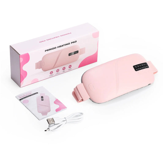 5 Modes Heating Vibration Waist Massage Belt For Menstrual Cramps Relief