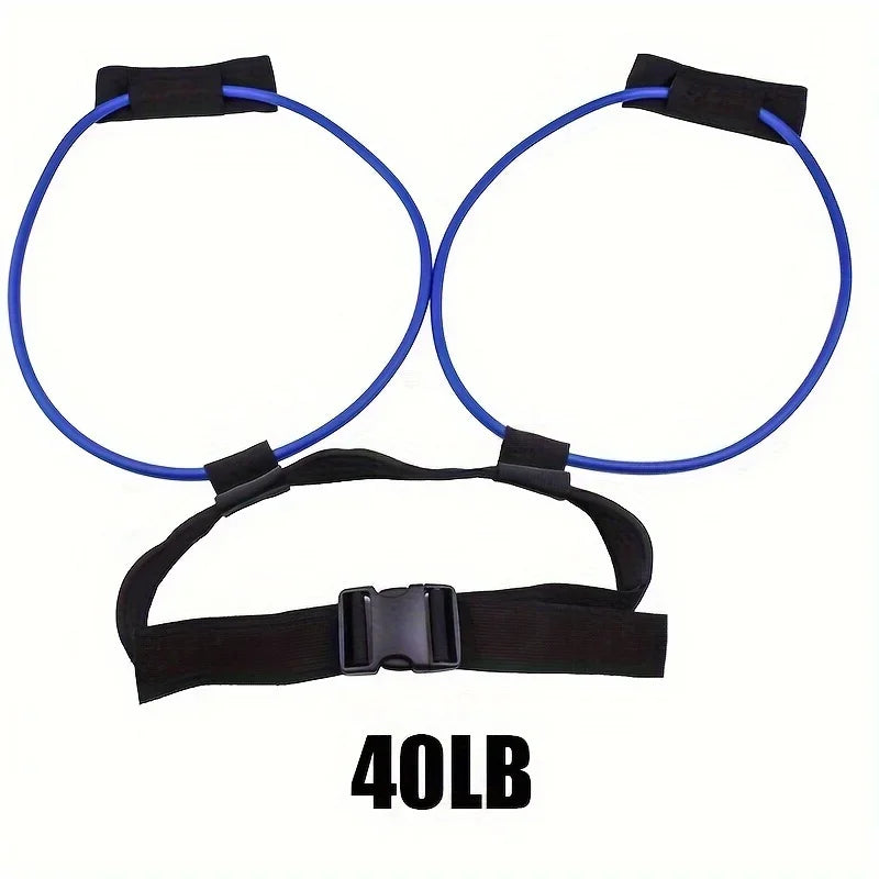 Yoga Leg Slimming Elastic Traction Belt For Hip Fitness And Butt Lifting