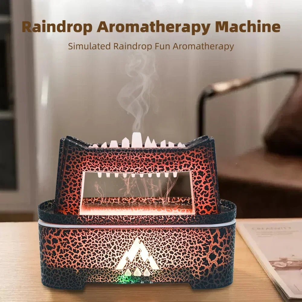 Ultra Quiet Aromatherapy Diffuser With Two Light Colors And Timer For Relaxation