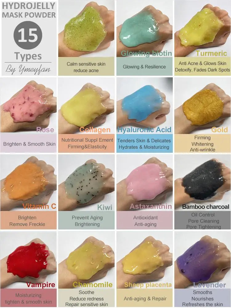 YMEYFAN Jelly Face Mask Powder For Facial Treatments