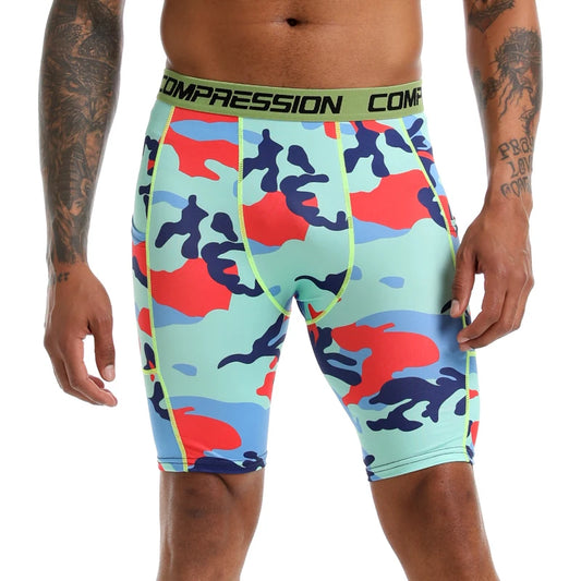 Jeephoo Men's Athletic Compression Shorts Lightweight Quick Dry Running Gear