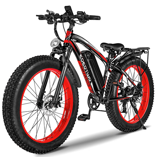 EOEOTW E01 Electric Fat Tire Mountain Bike