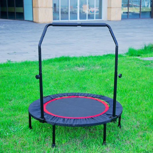 40 Inch Mini Exercise Trampoline Indoor Rebounder With Safety Pad 300 Lbs