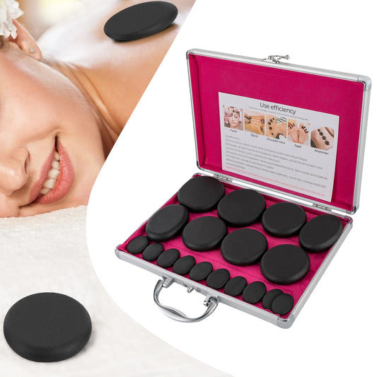Bymaocar Hot Stones Massage Set With Heater