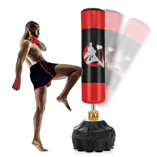 Adult Punching Bag With 70 Stand Suction Cup Base TPR Shock Absorber