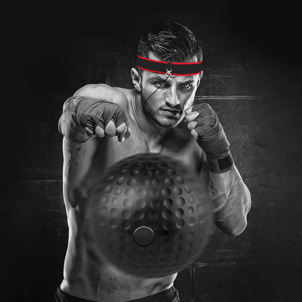 Head Mounted Reflex Boxing Ball for Focus Speed and Coordination