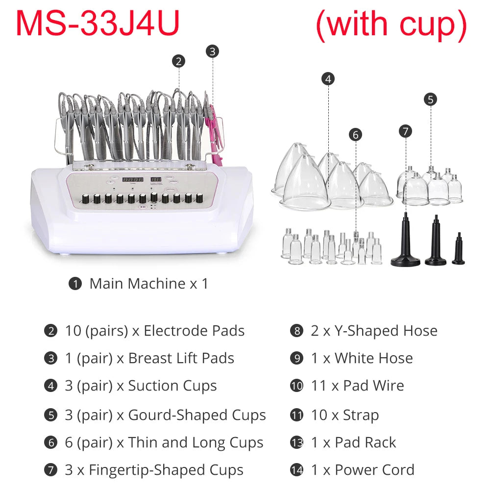 MyChway EMS Muscle Stimulator For Women Noninvasive Abdomen Hips RelaxationTherapy