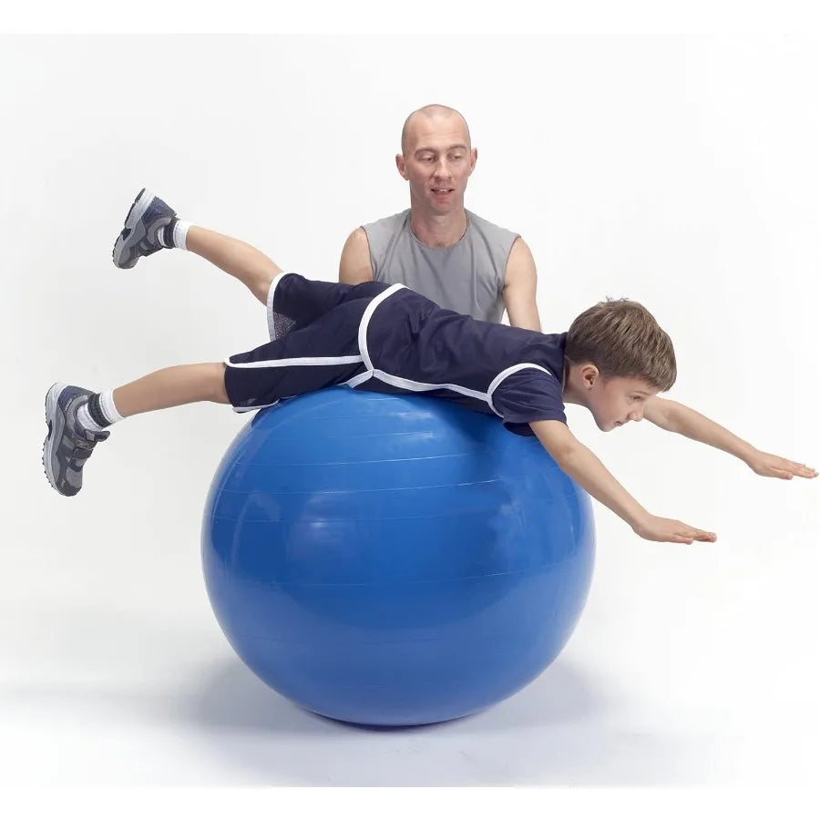 Gimniku 45 Balance Ball Yellow 17.7 Inches PVC Ages 3 Plus Physical Therapy