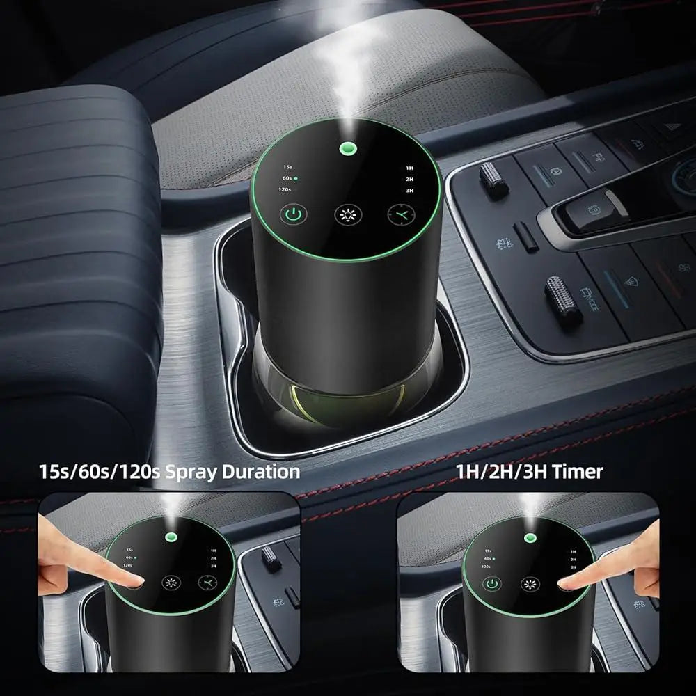 Cordless Waterless Essential Oil Diffuser Battery Powered Usb Rechargeable 100ml