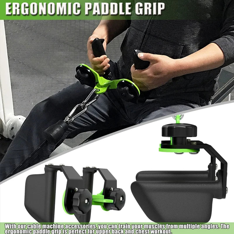 Adjustable Lat Pulldown Bar Attachments For Gym And Home Gym