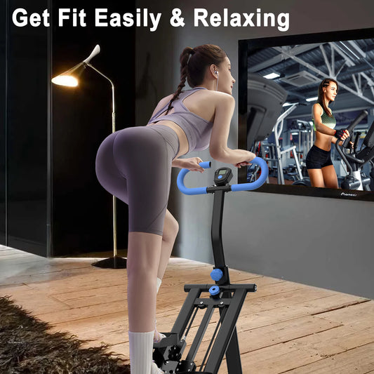 Vertical Climber Machine With Adjustable Resistance And Stable Frame